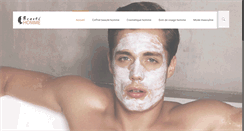 Desktop Screenshot of beaute-homme.com